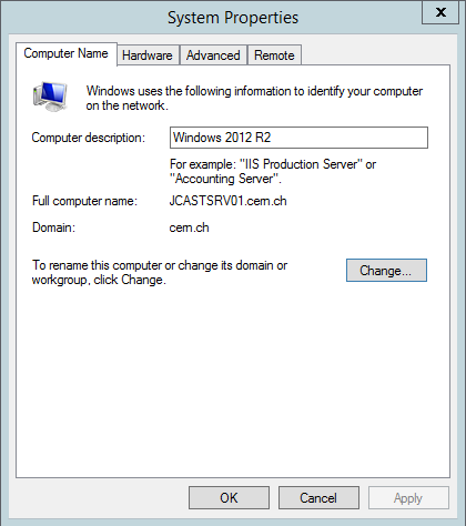 System properties